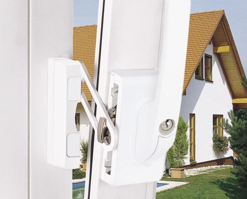 Fensterschloss zur Fenstersicherung, Voitleitner Sicherheitstechnik ABUS FO 400 Fensterzusatzschloss zur Fenstersicherung, Voitleitner Sicherheitstechnik